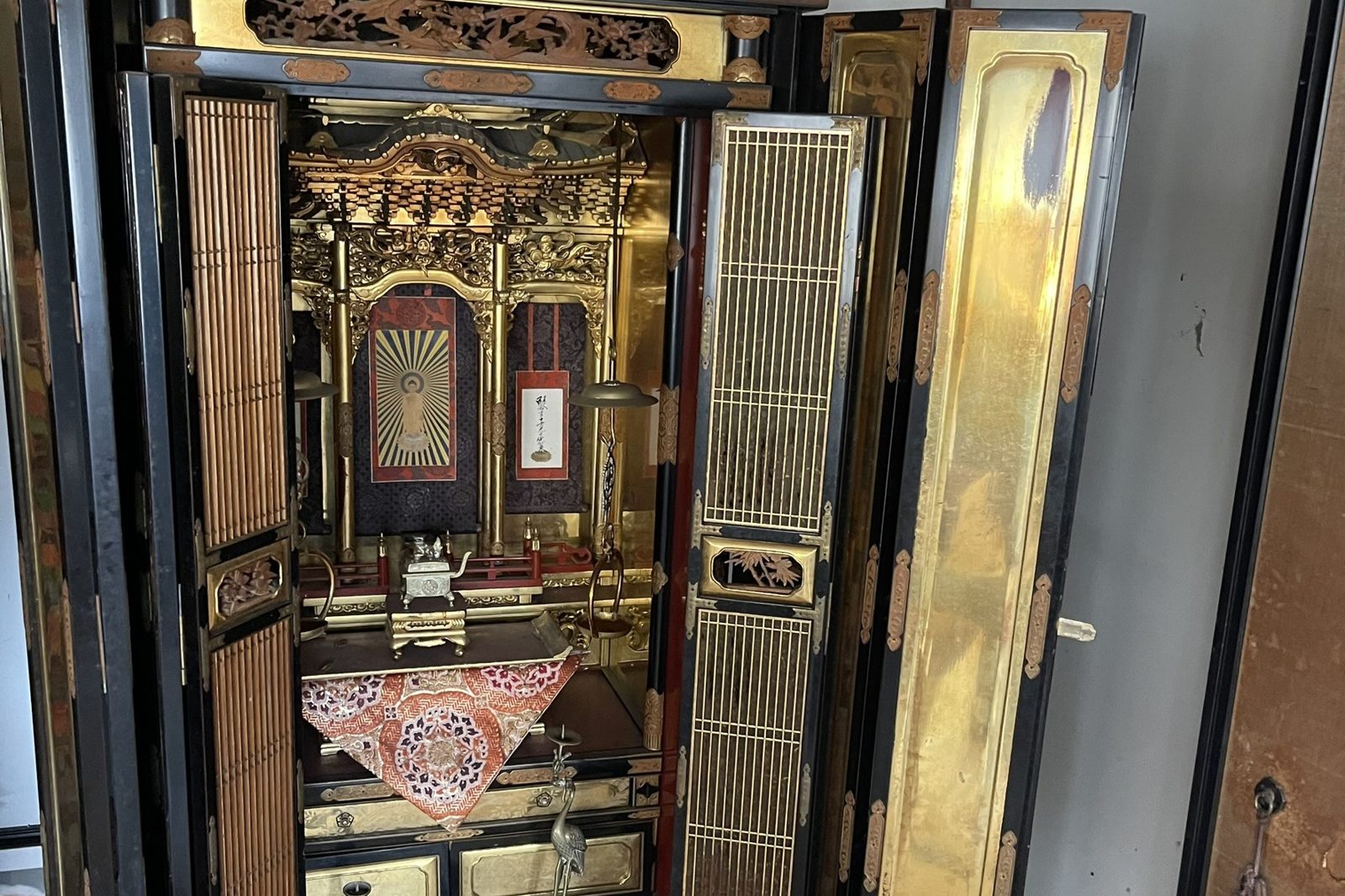供養・回収のご依頼を受けた仏壇